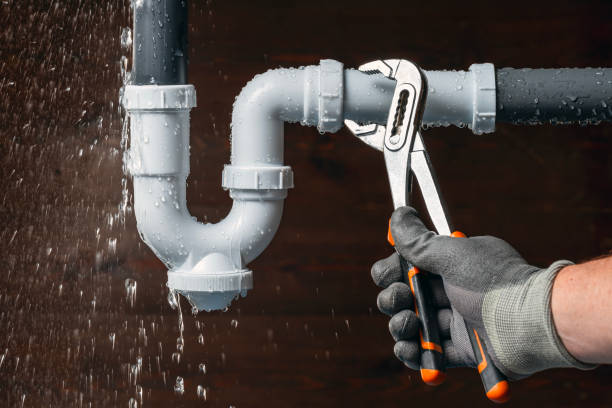 Professional Plumbing technician working in Linwood, KS